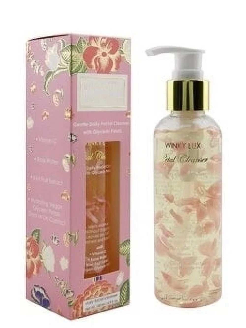 Winky Lux Petal Cleanser -Gentle Daily Facial Cleanser With Glycerin Petals, NEW